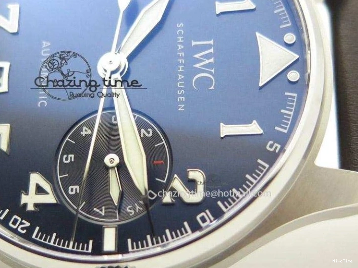 MIROTIME 0422 Refined Big Pilot IW500908 ZF 1:1 Best Edition Le Petit Prince On Brown Leather Strap A521111 V 7247